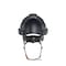 Defender Safety Safety Helmets, H2 Series, Acrylonitrile Butadiene Styrene (ABS), Ratchet, Type 2, Class E, Black H2-EH-06 - alternate 2